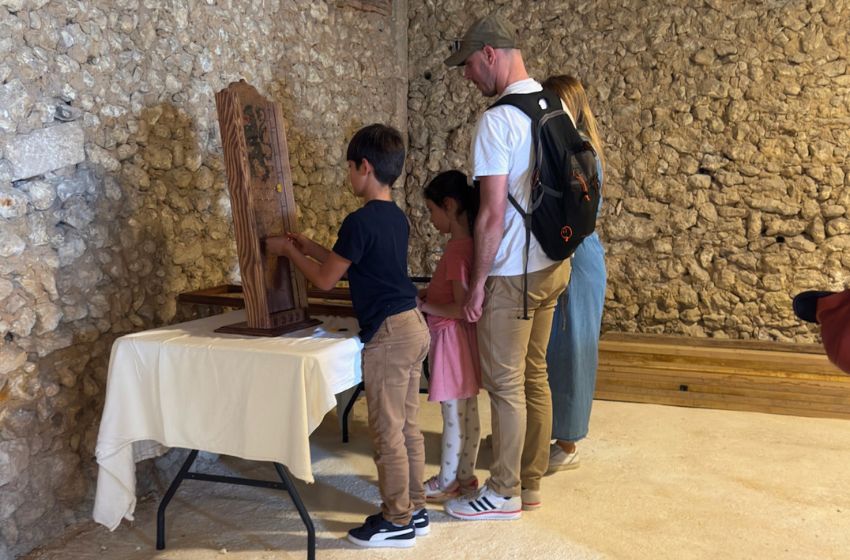 Les jeux en bois du Château de Fayolle
